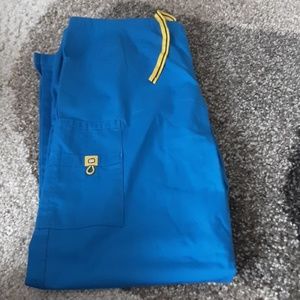 Wonder wink blue scrub pants